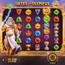 BinoBet - Gates of Olympus Slot Game - Play Now