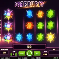 BinoBet - Starburst Slot Machine - Casino Game